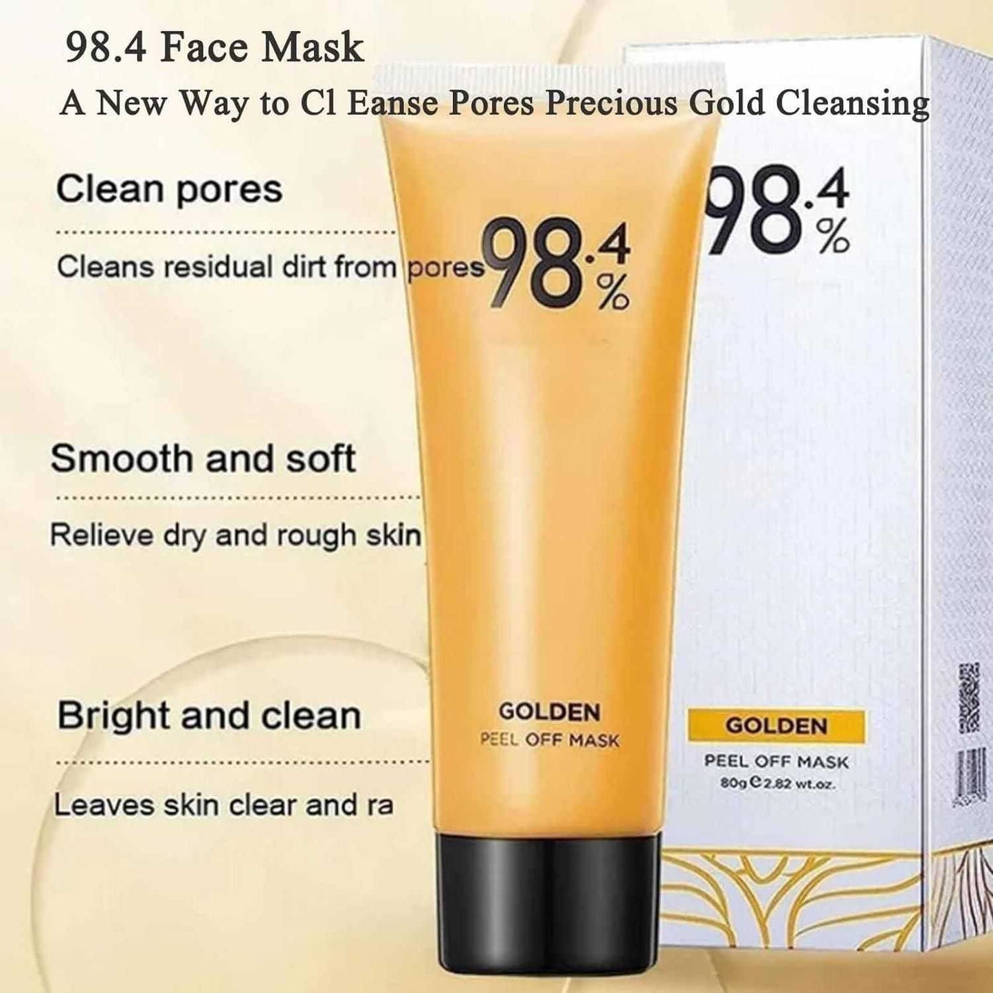 Gold Peel off Mask Pack of 2